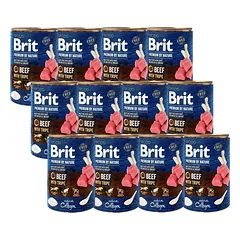 Brit Premium by Nature jautiena su skrandžiais  12x800 g