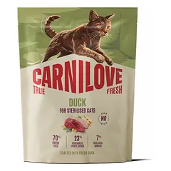 Carnilove Cat True Fresh Sterilised Duck 0,4 kg