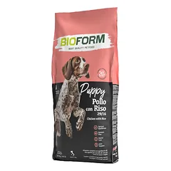 BIO FORM Puppy All Breed Chicken 29/16 CENNAMO sausas šunų ėdalas šuniukams visų veislių