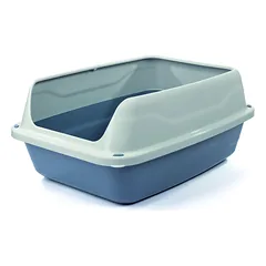 Georplast Sonic Big atvira kačių tualeto dėžutė su aukštais kraštais, 56x40x24 cm