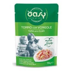 Oasy More Love guliašas su tunu ir moliuskais katėms - Pet24