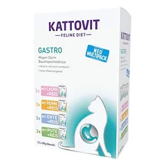 Kattovit Gastro Pouches 12 x 85 g - Mix