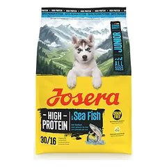 Josera High Protein su jūros žuvimi Junior, sausas maistas šunims, 3 - 4,9 kg parduotuvėje petshop.lt