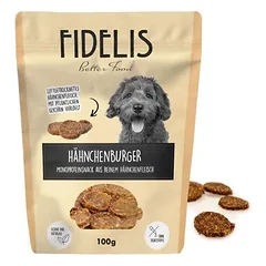 FIDELIS vištienos mėsainiai, skanėstai šunims (100 g)