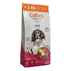 Calibra Dog Premium Line Adult su jautiena, sausas maistas šunims — 2 nuotrauka