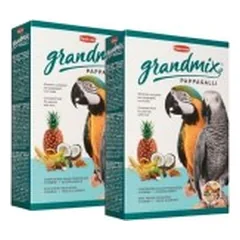 Lesalas didžiosioms papūgoms (amazonėms, žako, kakadu, aroms) Grandmix Pappagalli 2x600 g