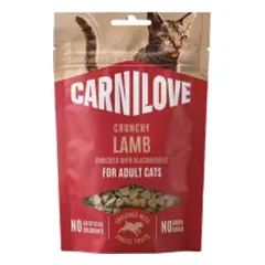 Carnilove Crunchy skanėstai su ėriena ir gervuogėmis katėms