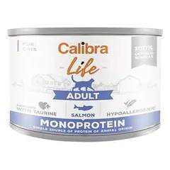 Calibra Life Cat Adult Salmon drėgnas maistas katėms, 200 g