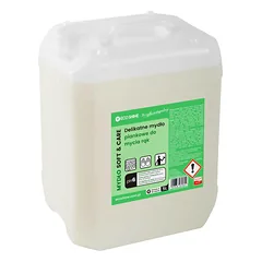 Eco Shine Soft&Care - švelnus putojantis muilas rankų plovimui, 5L — 2 nuotrauka