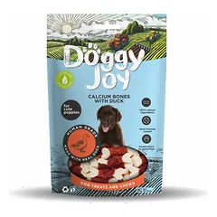Doggy Joy kalcio kauliukai šuniukams su antiena, 90 g