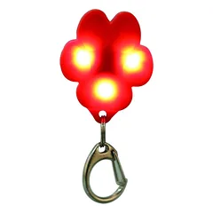 Trixie Flasher For Dogs USB atstarojantis pakabukas šunims, 3.5 × 4.3 cm — 4 nuotrauka