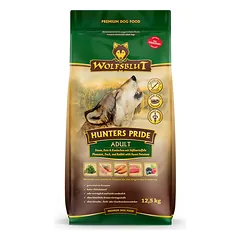 WOLFSBLUT Adult Hunters Pride sausas maistas suaugusiems šunims su įvairia mėsa 12,5 kg — 2 nuotrauka