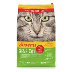 JOSERA SensiCat sausas pašaras katėms, 10+1kg AKCIJA