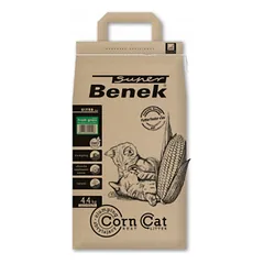 BENEK Super Corn Ultra kačių kraikas Fresh Grass 7 l