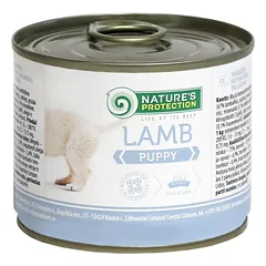 Nature's Protection jaunų šunų konservuotas pašaras su ėriena, 200 g — 4 nuotrauka