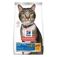 HILL'S Science Plan Cat Adult Dry Chicken Oral Care 7 kg