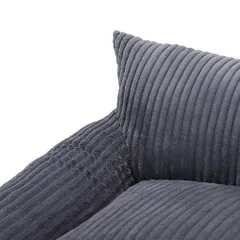 Nobleza pilka sofa šunims ir katėms, 60x45x20 cm — 3 nuotrauka