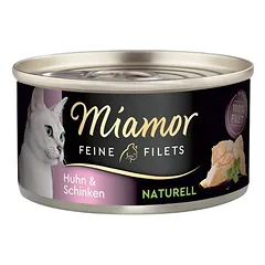 Miamor Feine Filets Naturelle, drėgnas maistas katėms 6 x 80 g — 4 nuotrauka