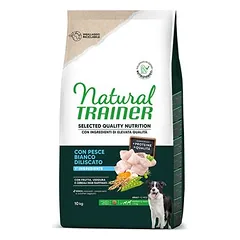 Natural Trainer Selected Quality Nutrition Adult Medium & Maxi su baltąja žuvimi, sausas maistas šunims, 1,5 - 2,9 kg — 2 nuotrauka