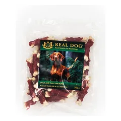 Kalcio kauliukai su antiena REAL DOG Snacks 500g