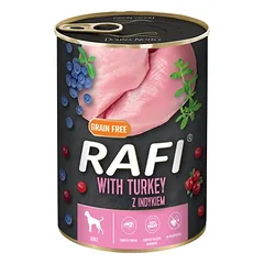 Rafi Adult drėgnas maistas šunims 24 x 400 g — 3 nuotrauka
