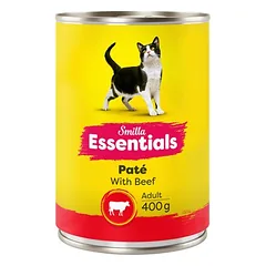 Smilla Essentials paštetas drėgnas maistas katėms 12 x 400 g, konservai — 2 nuotrauka