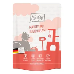 MjAMjAM Quetschie, drėgnas maistas katėms 6 x 300 g — 5 nuotrauka