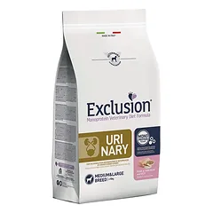 Exclusion Urinary sausas maistas vidutinių ir didelių veislių šunims 2 kg