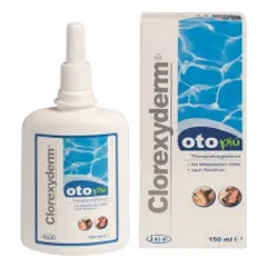 Clorexyderm OTO Piu ausų valiklis šunims ir katėms - Pet24
