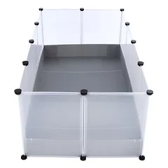 TIAKI sujungiamas vidaus aptvaras smulkiems gyvūnams su dugnu, L 145 x B 75 x H 12/46 cm — 4 nuotrauka