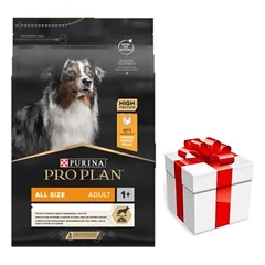 PRO PLAN Light Sterilised All Size Adult chicken-rich dog food 3kg + Staigmena ŠUNIUI