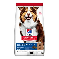 Hills Science Plan Dog Mature Adult 7+ Medium with Lamb 14kg
