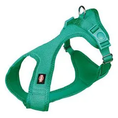 Trixie Comfort Soft Touring petnešos, XXS-XS 25-35cm/15mm, žalia