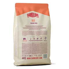 Carnilove Dog True Fresh Beef 4 kg parduotuvėje ramiosblusos.lt