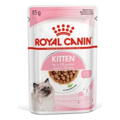 Royal Canin Kitten Instinctive in Gravy konservai kačiukams 85g. parduotuvėje zoobaze.lt