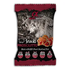 Alpha Spirit skanėstai šunims su kumpiu, 50 g