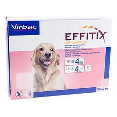 VIRBAC - EFFITIX HUND (20-40 KG) - VIRBAC, Mittel 11-25 kg parduotuvėje mumbo.lt