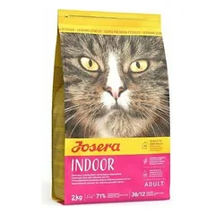 Josera Cat Super Premium Indoor (Naturelle), sausas maistas katėms 2 kg — 3 nuotrauka