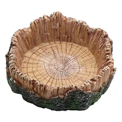 REP NOVA kelmo imitacijos dubuo 11x11x3cm