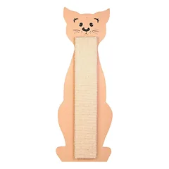 Trixie pakabinama medinė draskyklė katėms, katinuko formos, su katžole, ruda, 56 cm