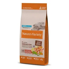 Nature's Variety No Grain Puppy Medium/Maxi su lašiša, sausas maistas šuniukams, 3 - 4,9 kg — 2 nuotrauka