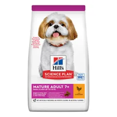Hill's SP Mature Adult maistas mažų veislių, senyviems šunims, 1,5 kg