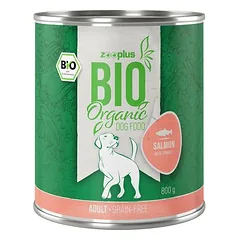 Purizon zooplus Bio Adult su lašiša ir špinatais, drėgnas maistas šunims — 2 nuotrauka