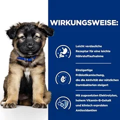 Hill's Prescription Diet i/d Digestive Care Puppy su vištiena, sausas maistas šuniukams, > 10 kg — 5 nuotrauka