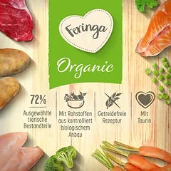 Feringa Bio meniu drėgnas maistas katėms 6 x 200 g — 3 nuotrauka