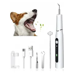 MCBOSON Ultraschall-Zahnbürstenset für Hunde und Katzen