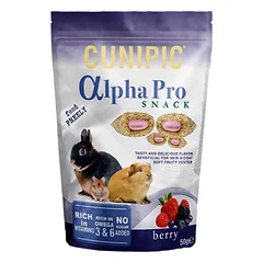 Cunipic Alpha Pro užkandis, obuolių, 50 g — 3 nuotrauka