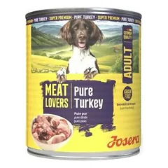 Josera Meat Lovers Pure Turkey konservuotas maistas šunims su kalakutiena, 800 g