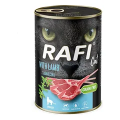RAFI Cat Adult su ėriena, 6 x 400 g, šlapias maistas sterilizuotoms katėms