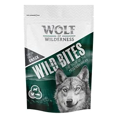 Wolf of Wilderness – Wild Bites skanėstų mišinys šunims, Junior Mix: Lamm, Kalb (360 g) — 2 nuotrauka